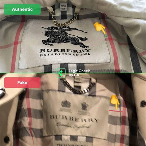 fake burberry scrunchie|how to identify burberry coat.